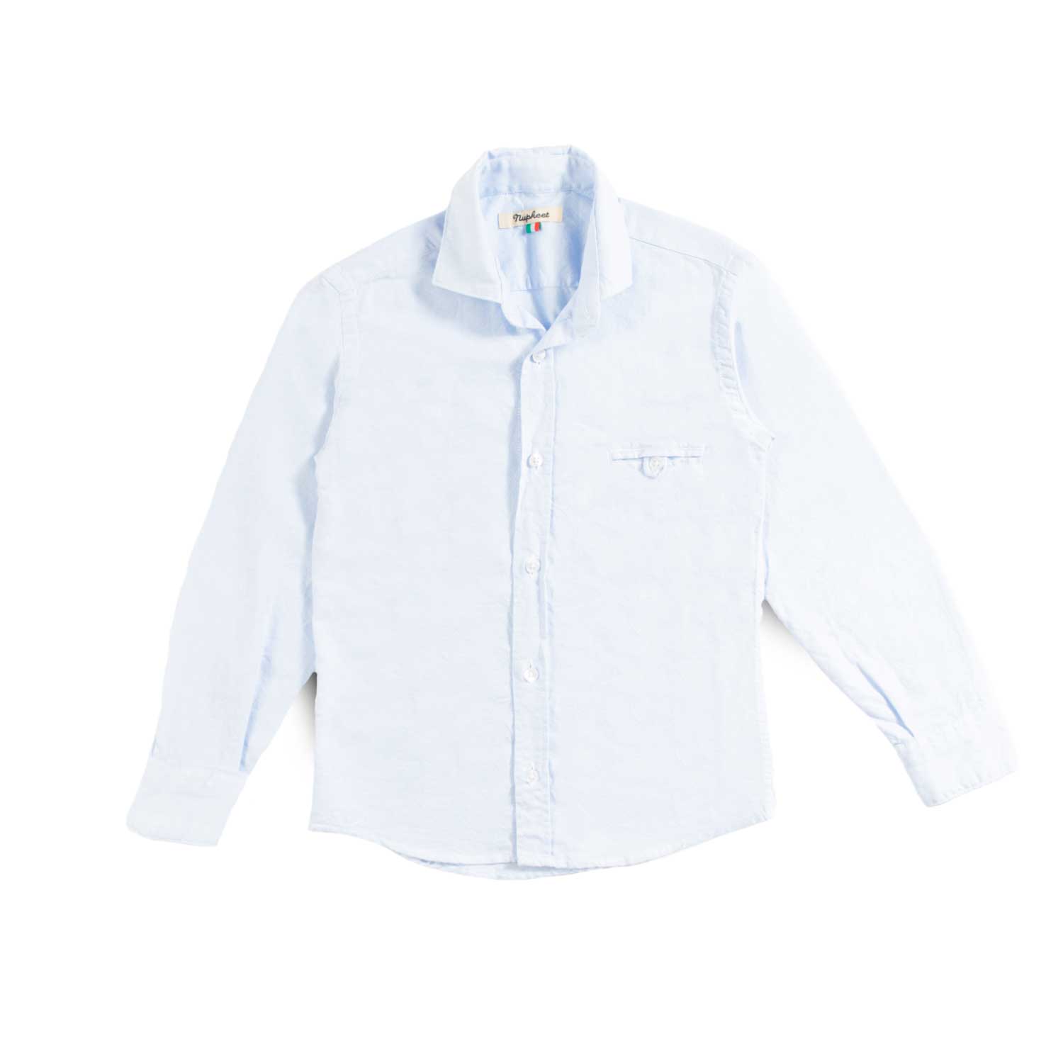 Nupkeet Camicia con Taschino in Oxford – Reale