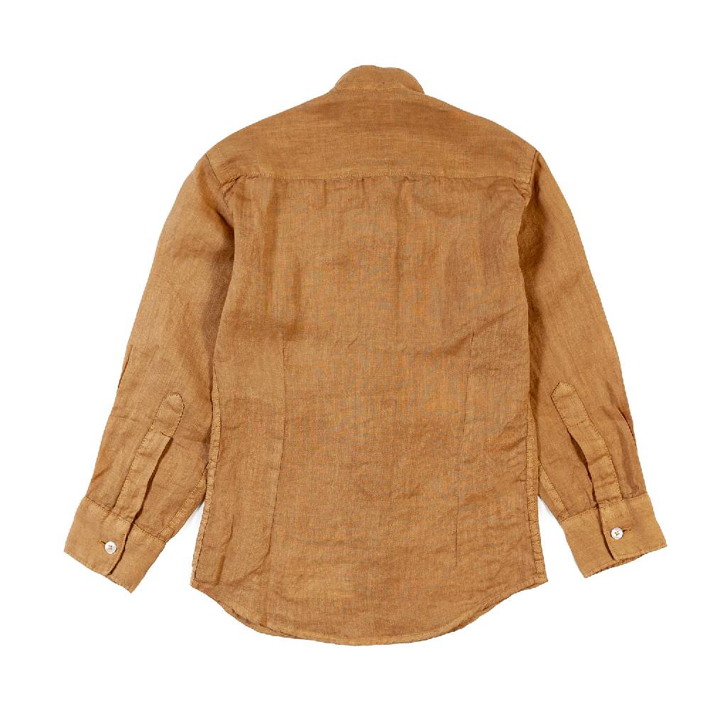 Nupkeet Camicia Coreana Lino Sabbia Catanzaro