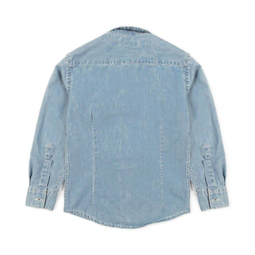 Nupkeet Camicia Denim Blu Medio Aprilia