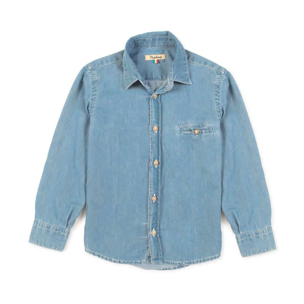 Nupkeet Camicia denim blu medio Aprilia