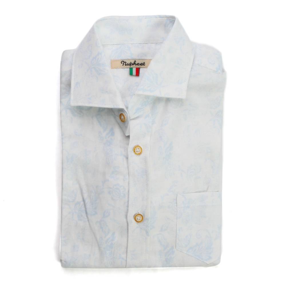 Nupkeet Camicia Frappè Bianca