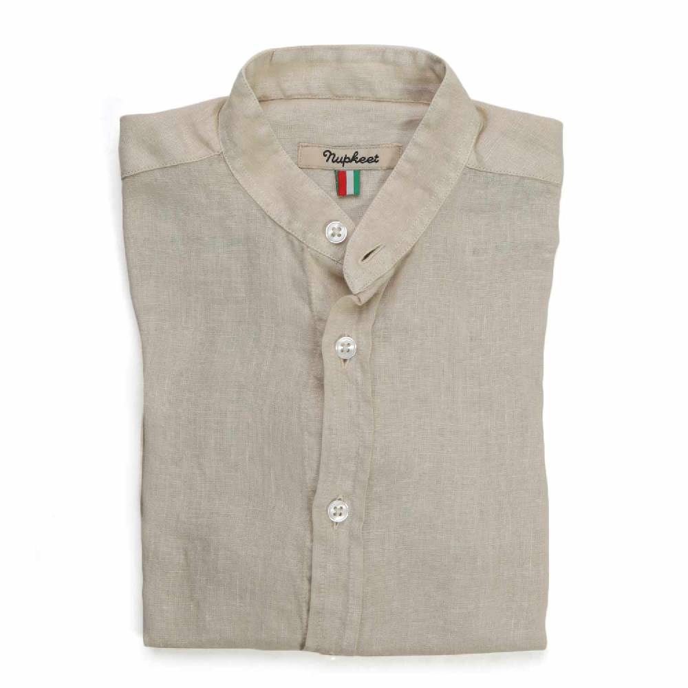 Nupkeet Camicia Genziana Sabbia