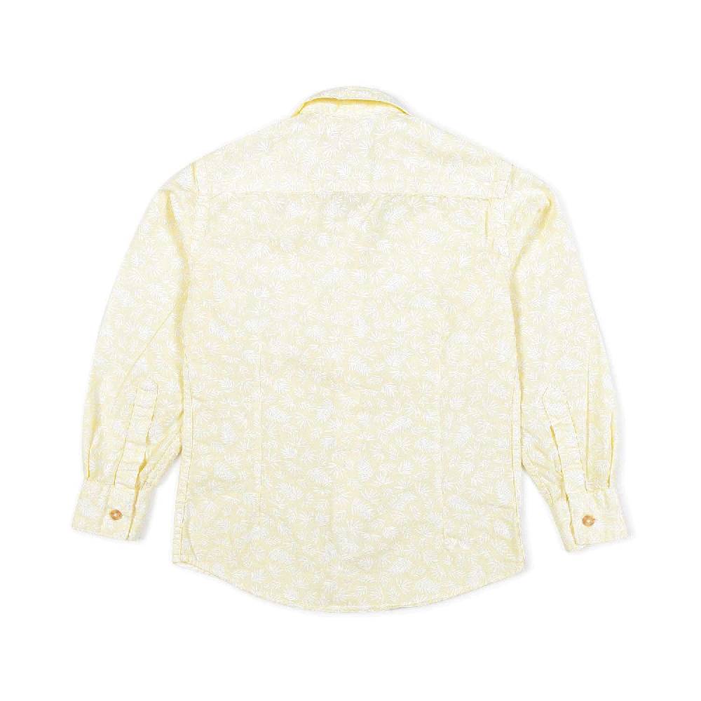 Nupkeet Camicia Giallo Banana Siracusa