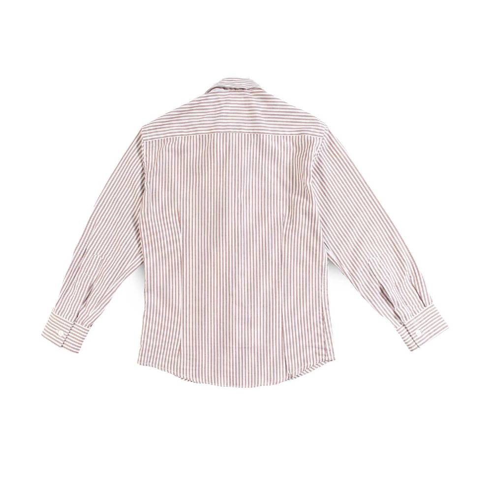 Nupkeet Camicia In Popeline A Righe – Onega