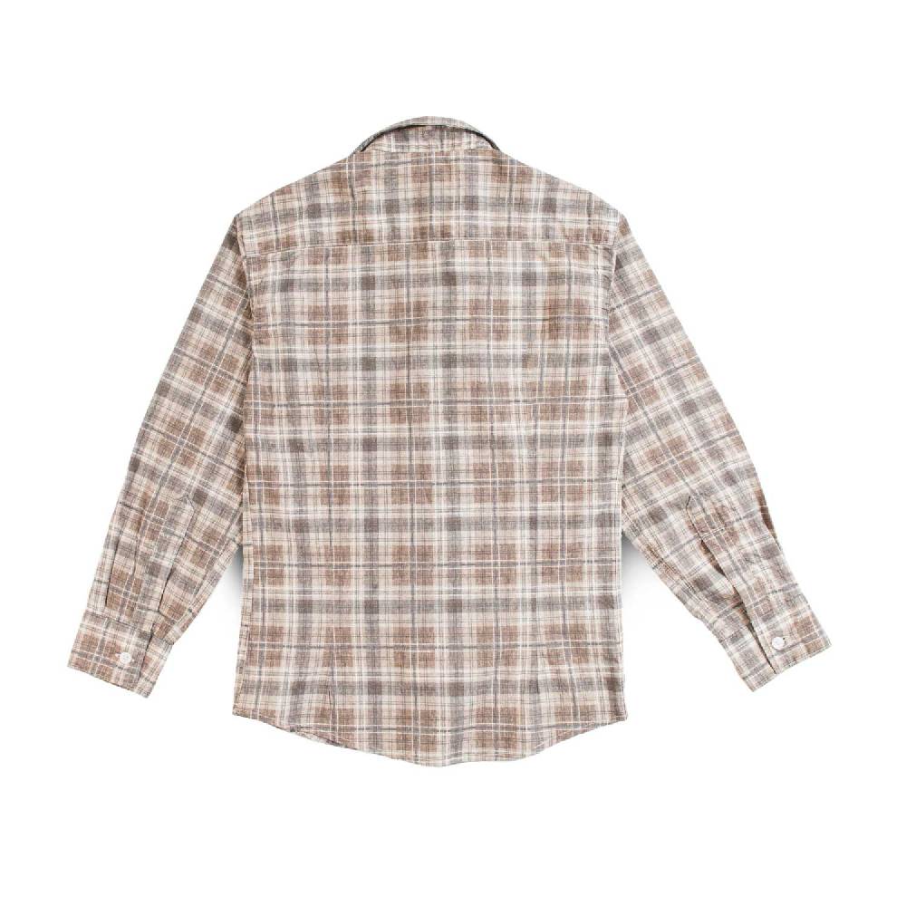 Nupkeet Camicia In Popeline Stampa Tartan – Lucrino