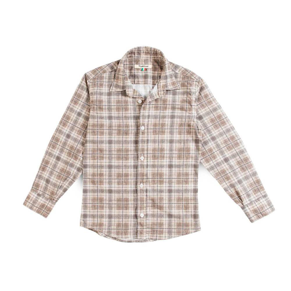 Nupkeet Camicia in Popeline Stampa Tartan – Lucrino