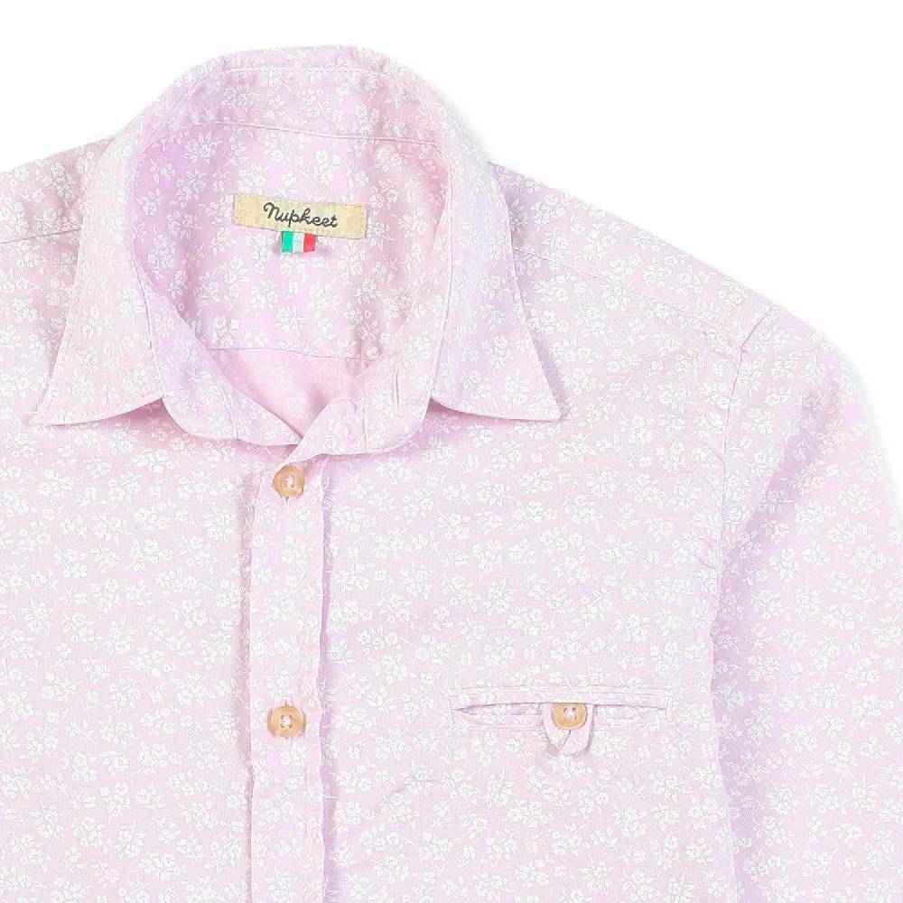 Nupkeet Camicia Rosa Glicine Viareggio