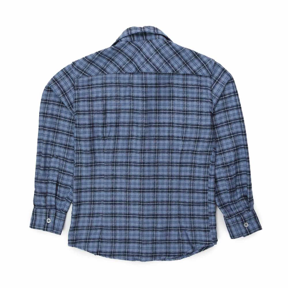 Nupkeet Camicia Ulrico Check Azzurra