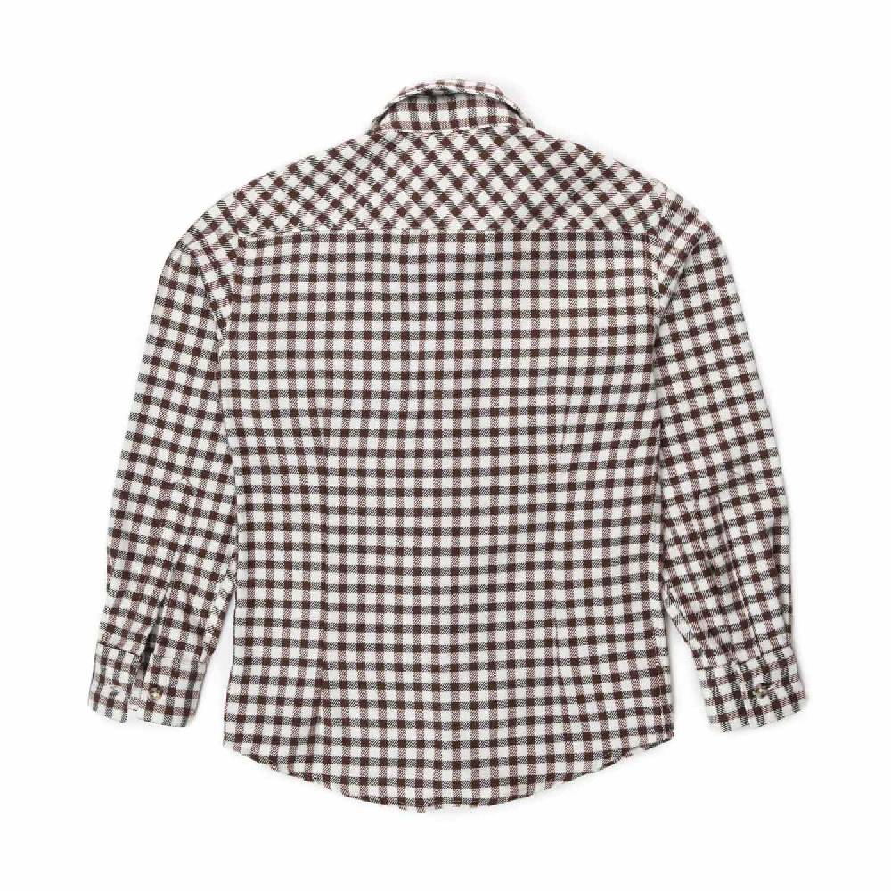 Nupkeet Camicia Vichy Marrone Genny