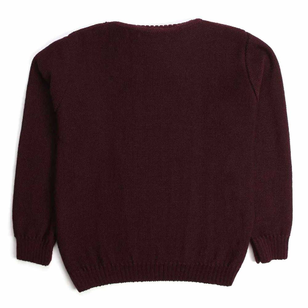 Nupkeet Cane Prugna – Pullover Collo Alto In Tricot