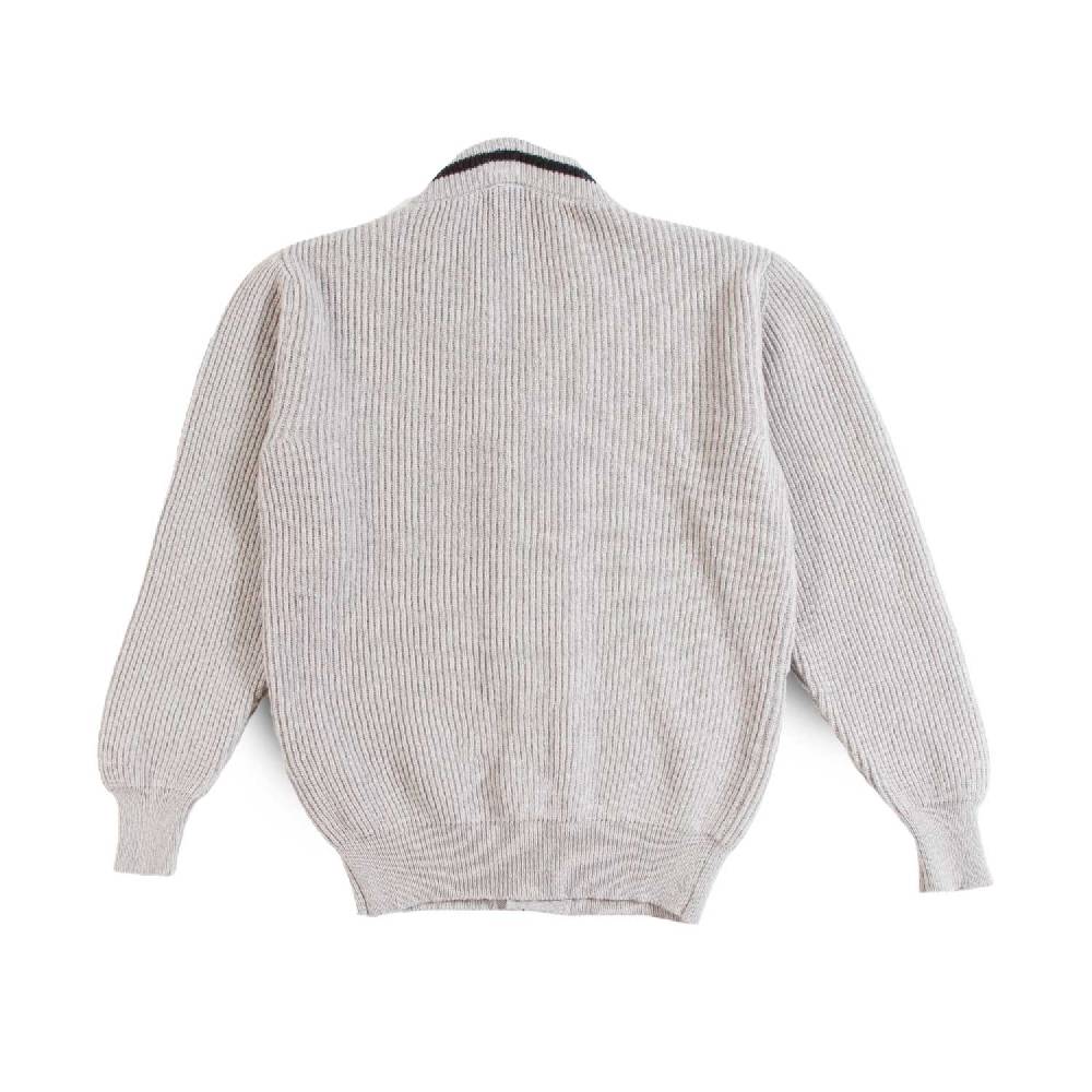 Nupkeet Cardigan Scollo A V Grigio – Poma