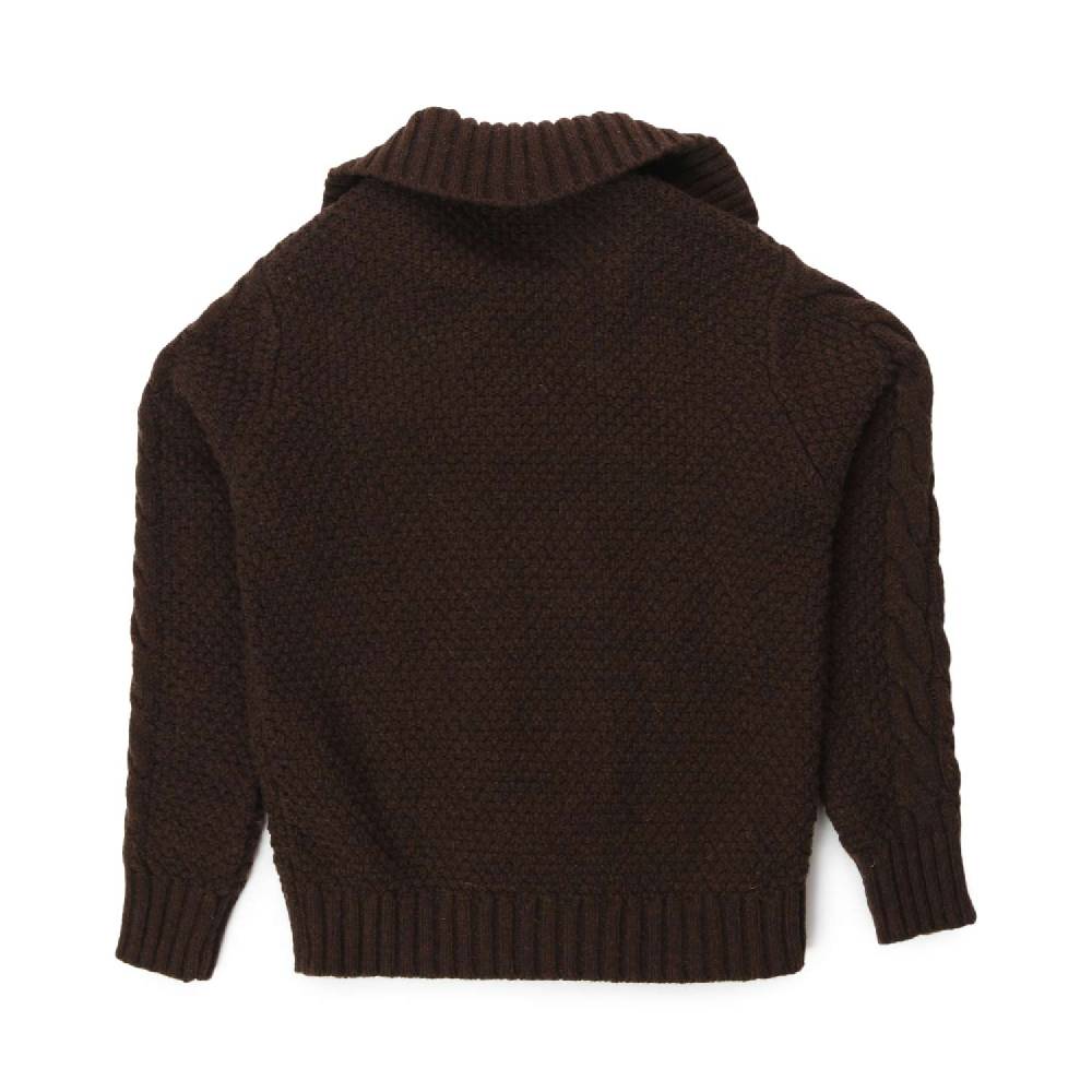 Nupkeet Cardigan Tiberio Marrone Moro