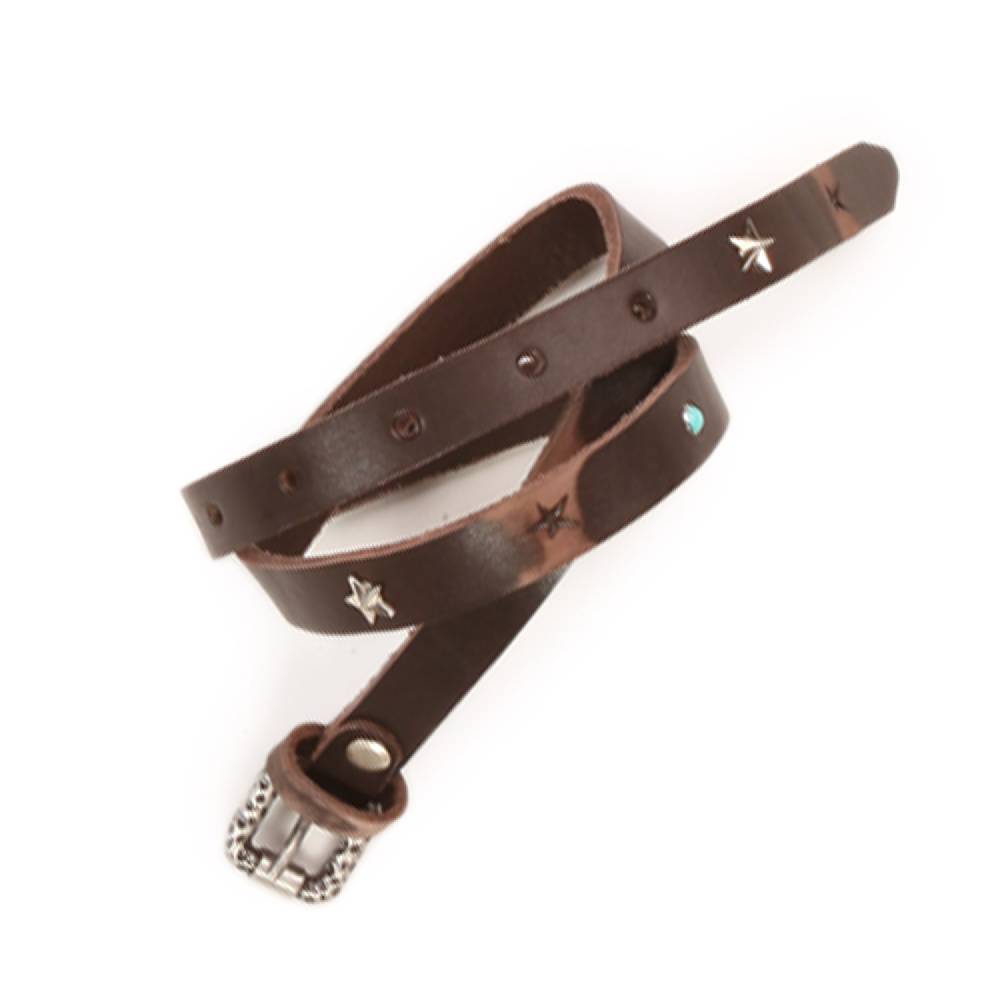 Nupkeet Cintura Sottile Mascate In Pelle