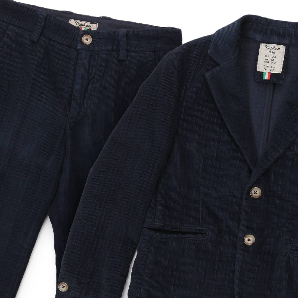 Nupkeet Completo Velluto Blu Camillo