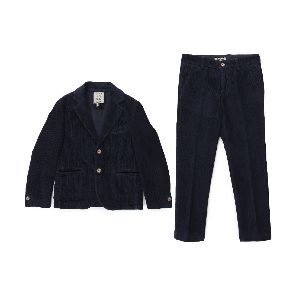 Nupkeet Completo velluto blu Camillo