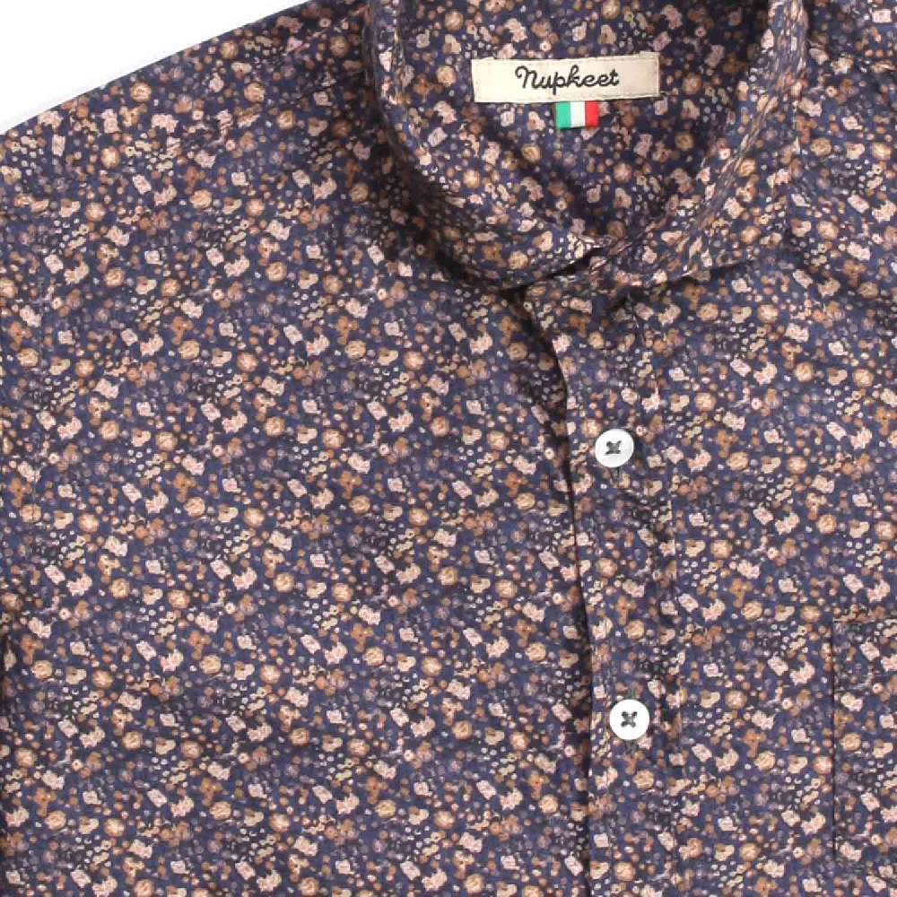 Nupkeet Emu A Fiori – Camicia In Popeline Multicolor