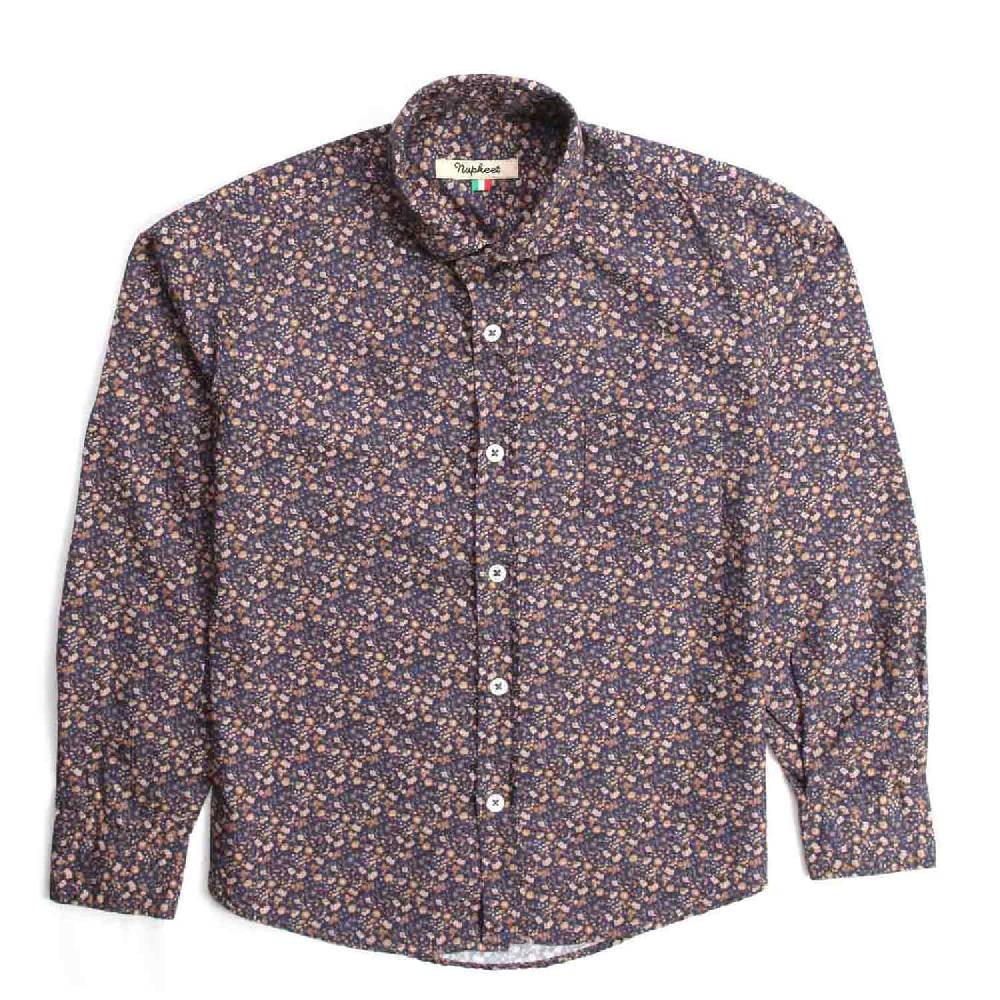 Nupkeet Emu a fiori – Camicia in popeline multicolor