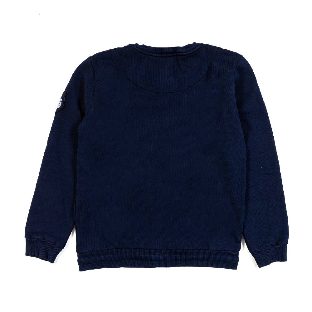 Nupkeet Felpa Girocollo Blu Navy Bologna