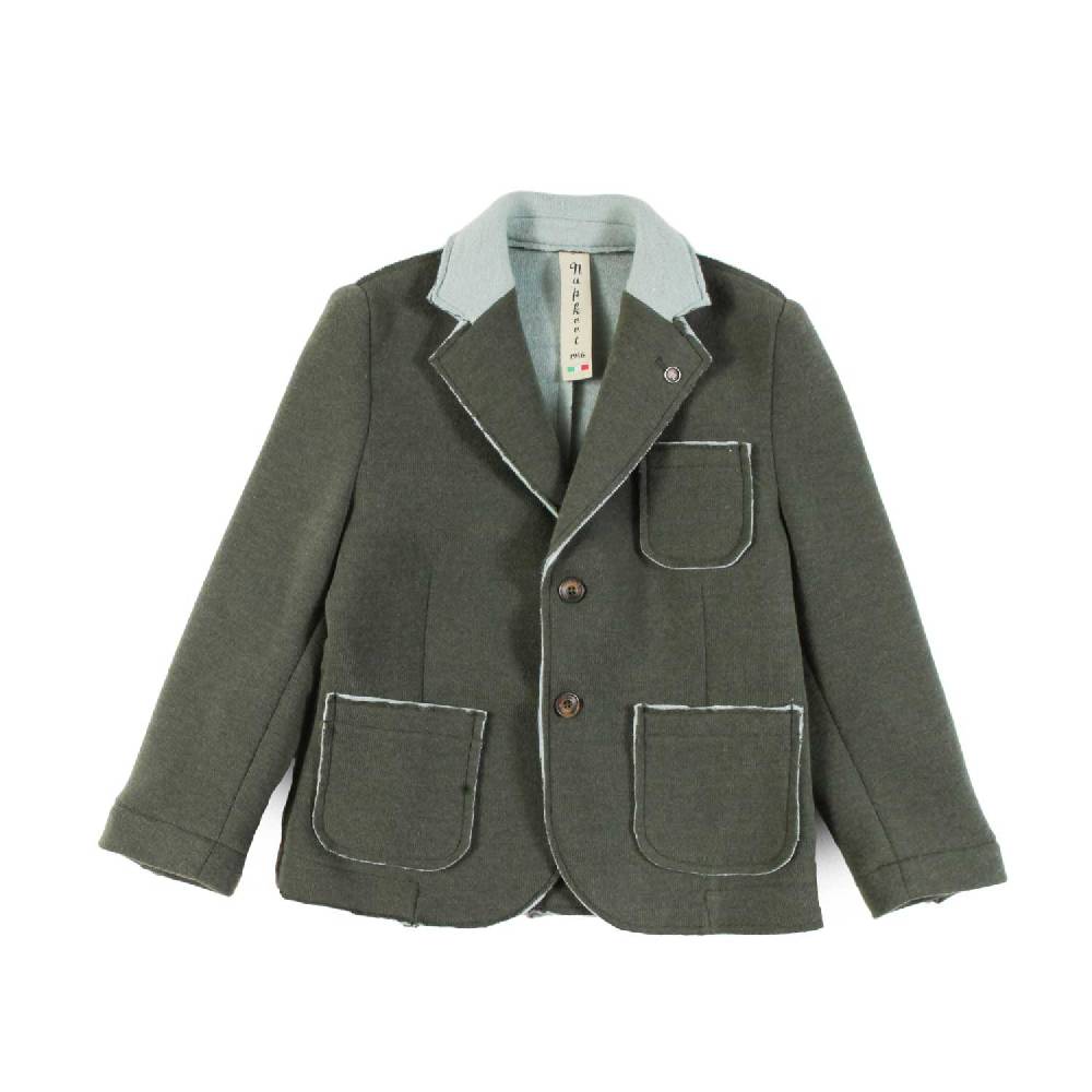 Nupkeet Giacca 2 Bottoni con Toppa in Panno – Barrea