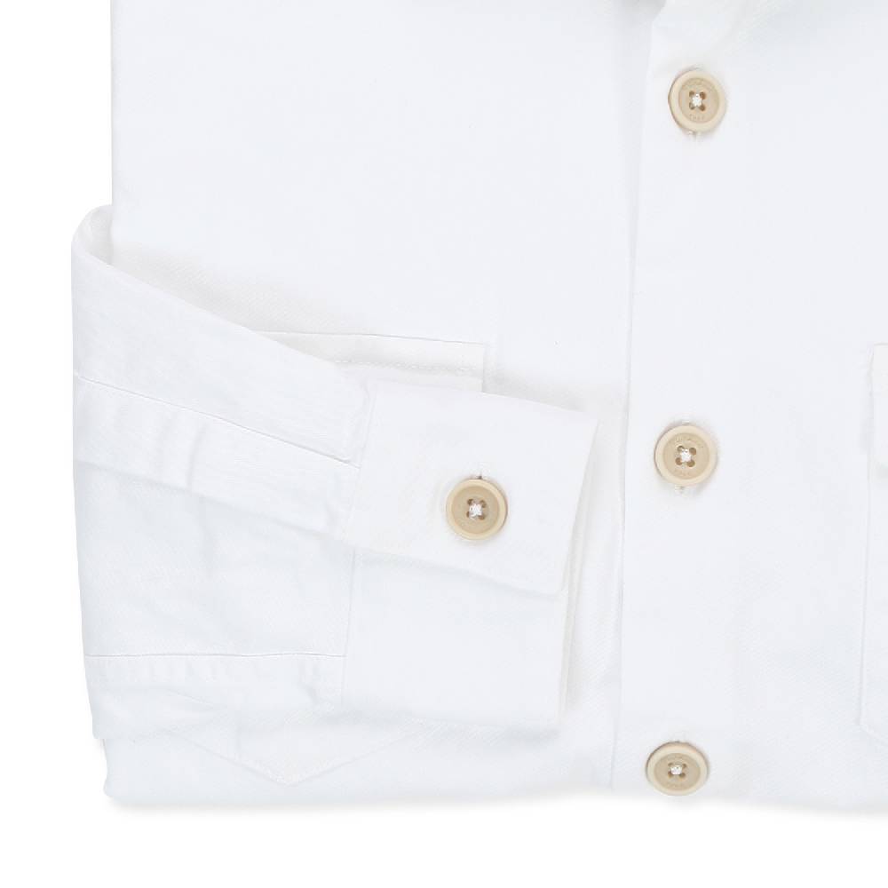 Nupkeet Giacca A Camicia Portorico Bianca