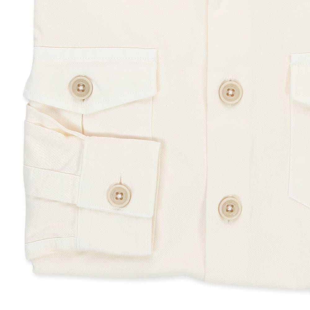 Nupkeet Giacca A Camicia Portorico Bianco Panna