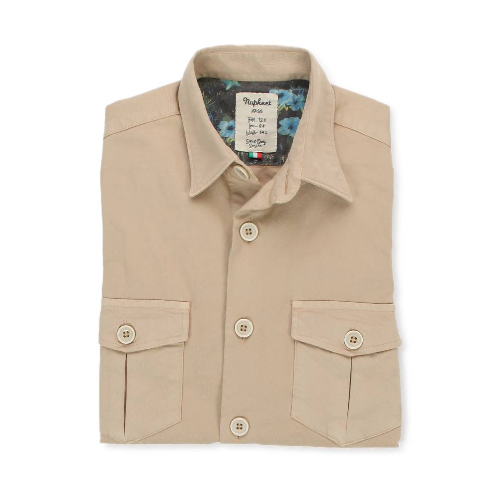 Nupkeet Giacca a camicia Portorico deserto