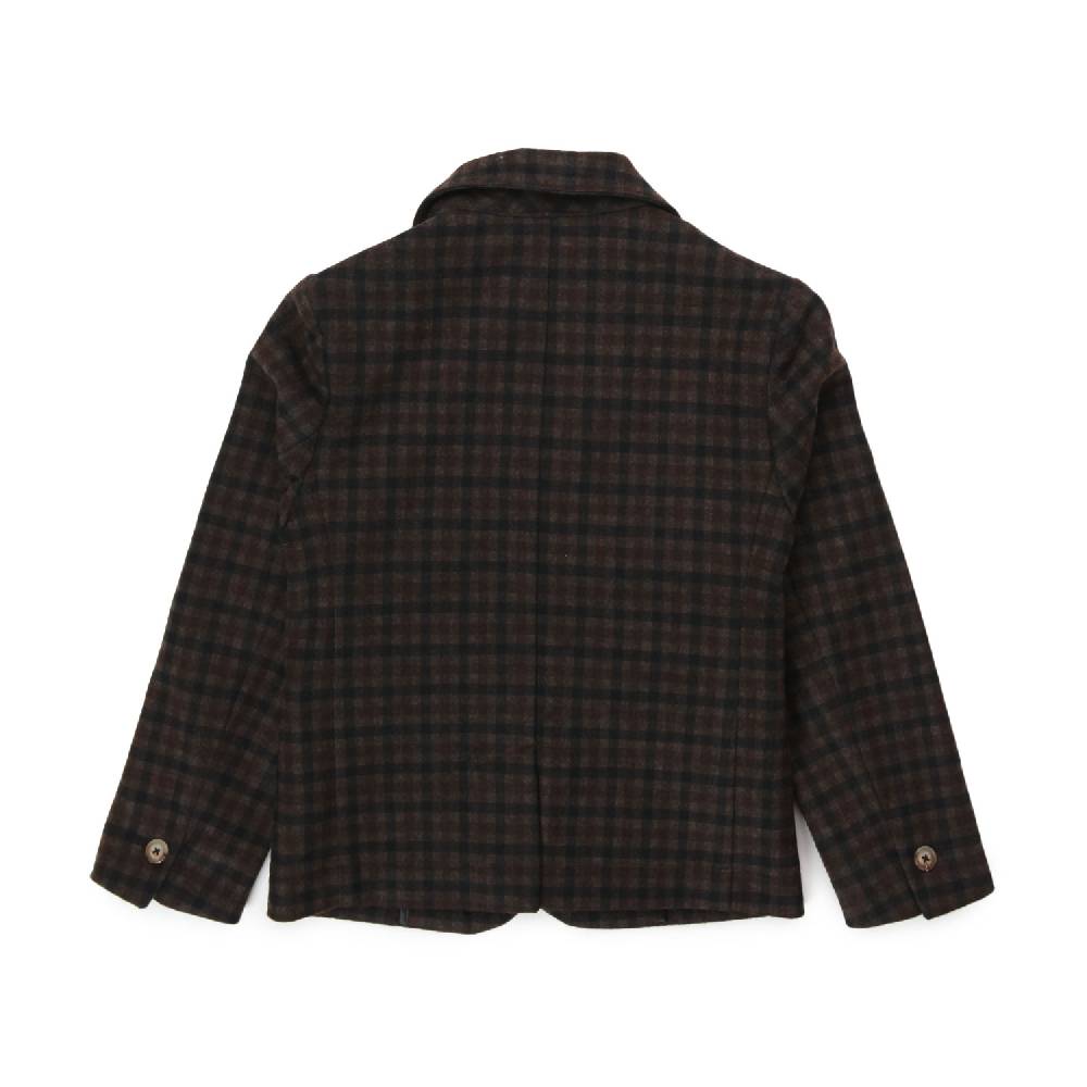 Nupkeet Giacca Alessio Marrone A Quadri