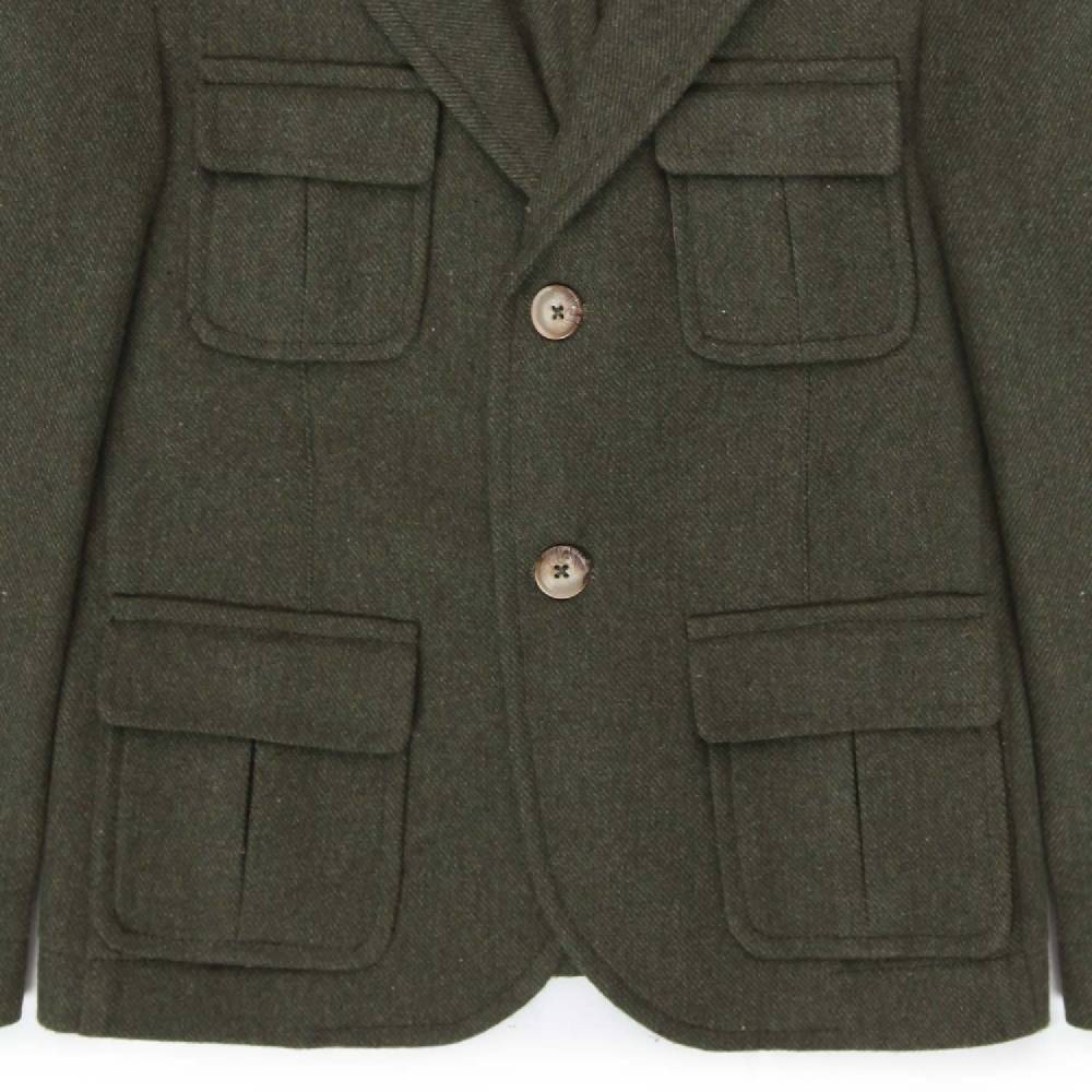 Nupkeet Giacca Boris Twill Verde