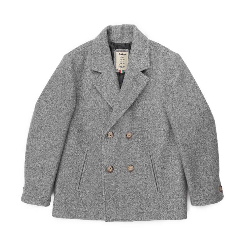 Nupkeet Giacca peacoat Tiziano grigia