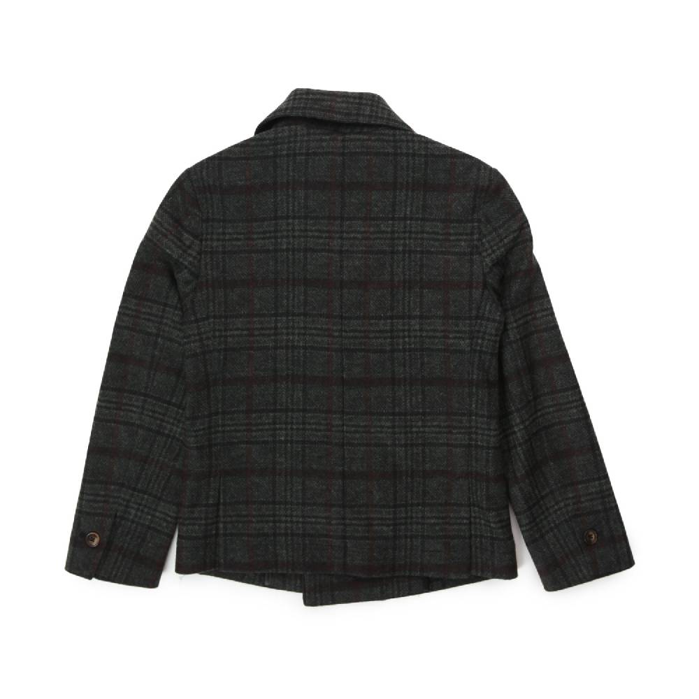 Nupkeet Giacca Rino Doppiopetto Tartan