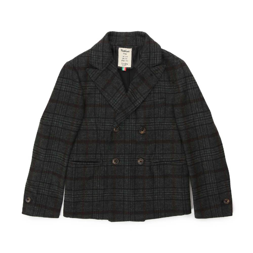 Nupkeet Giacca Rino doppiopetto tartan