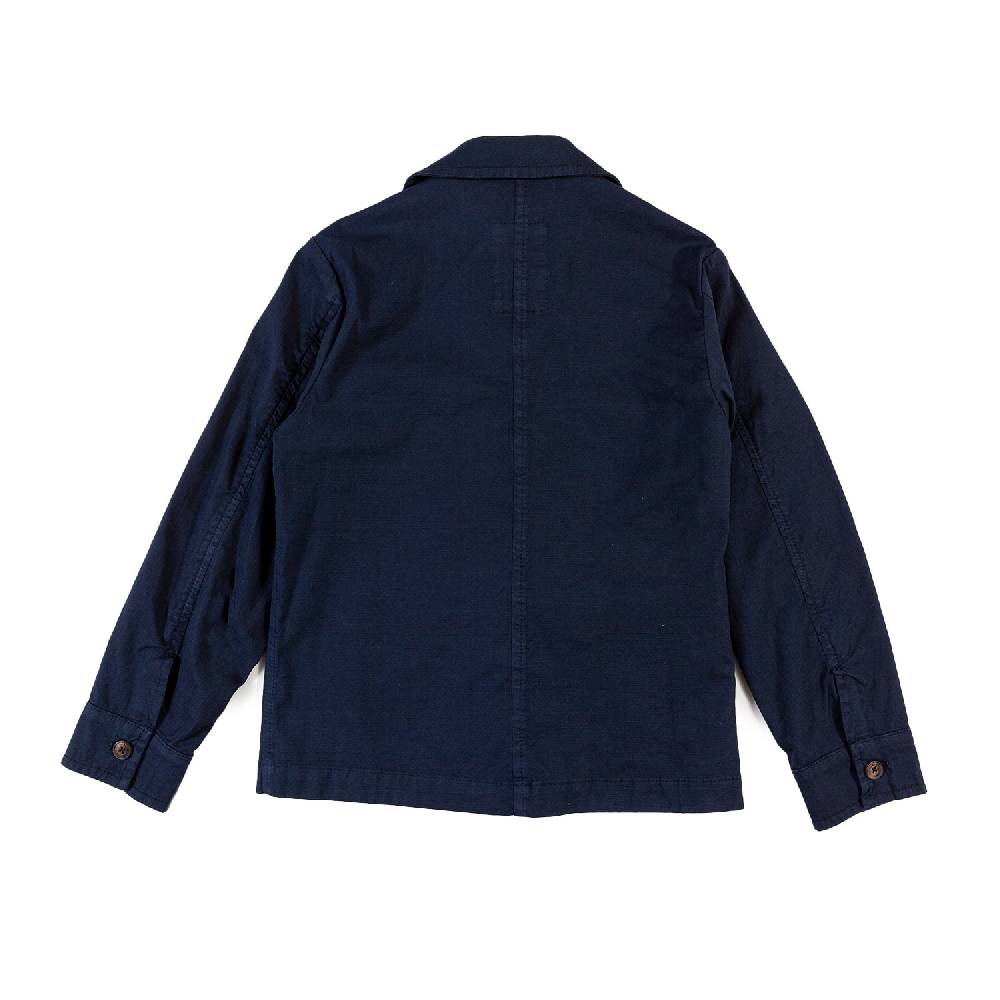 Nupkeet Giacca Sahariana Blu Navy Varese