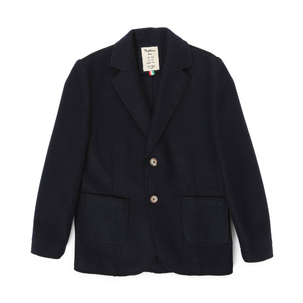 Nupkeet Giacca Tobia blu in panno