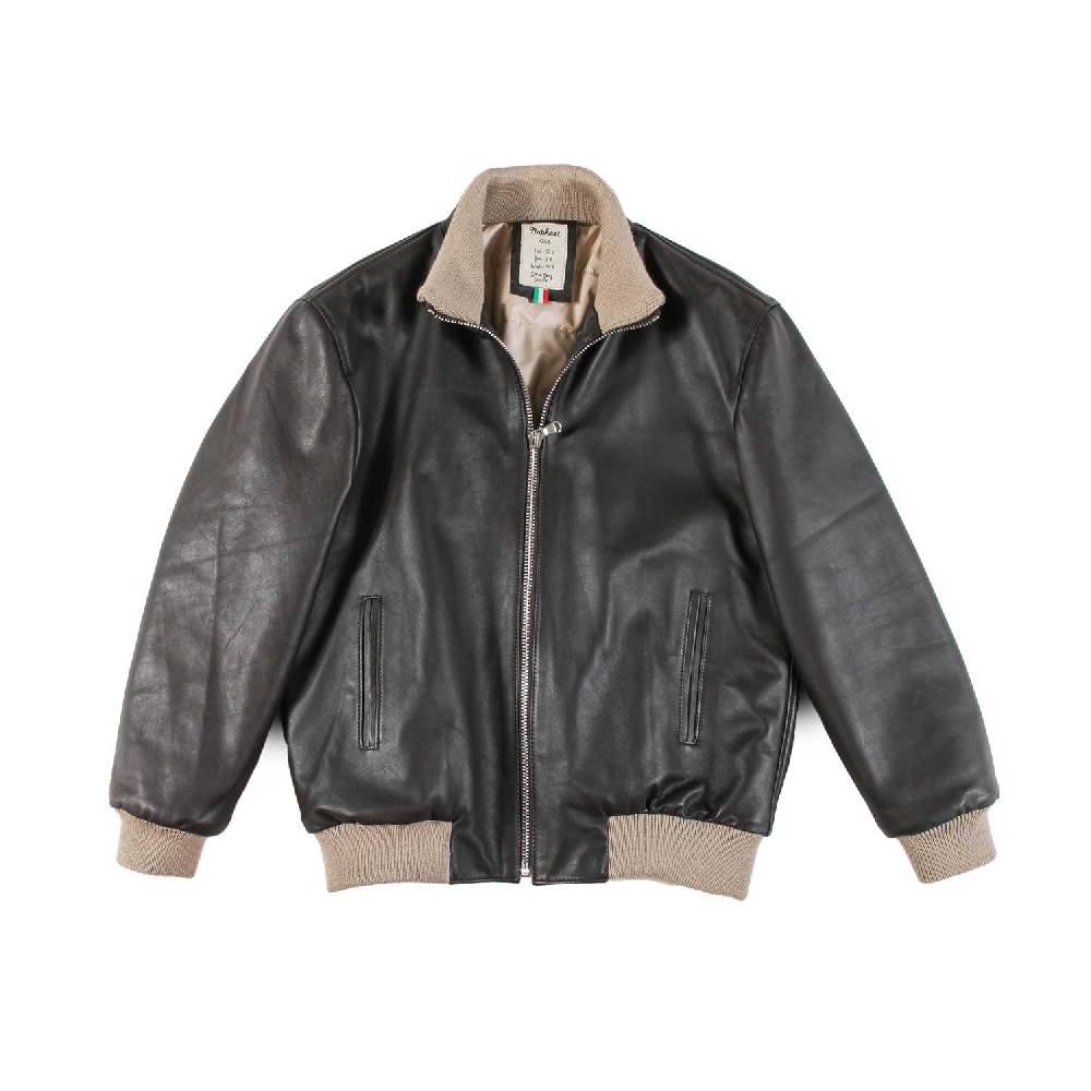 Nupkeet Giaccone Collo Alto in Nappa – Burano