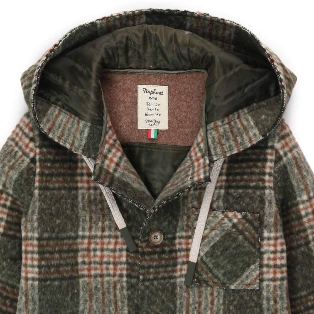 Nupkeet Giaccone Fausto Verde Tartan