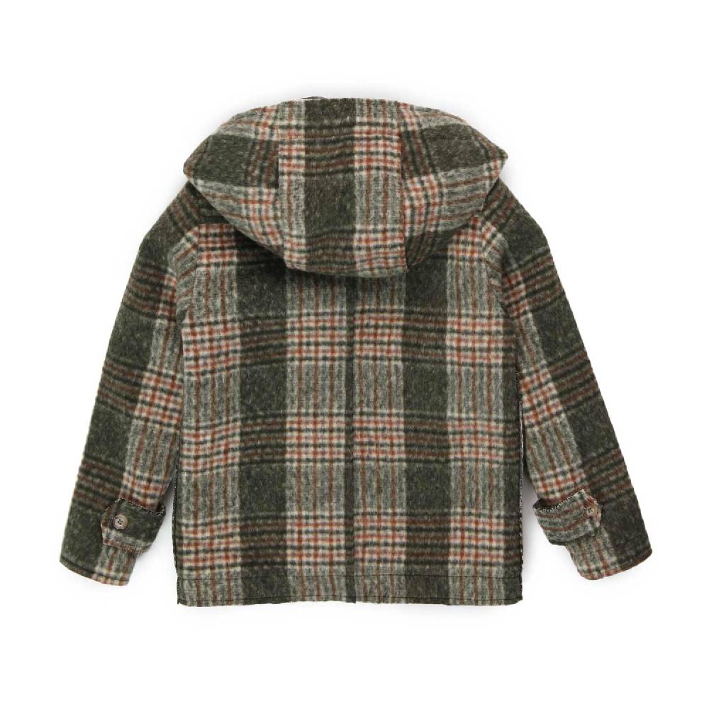 Nupkeet Giaccone Fausto Verde Tartan