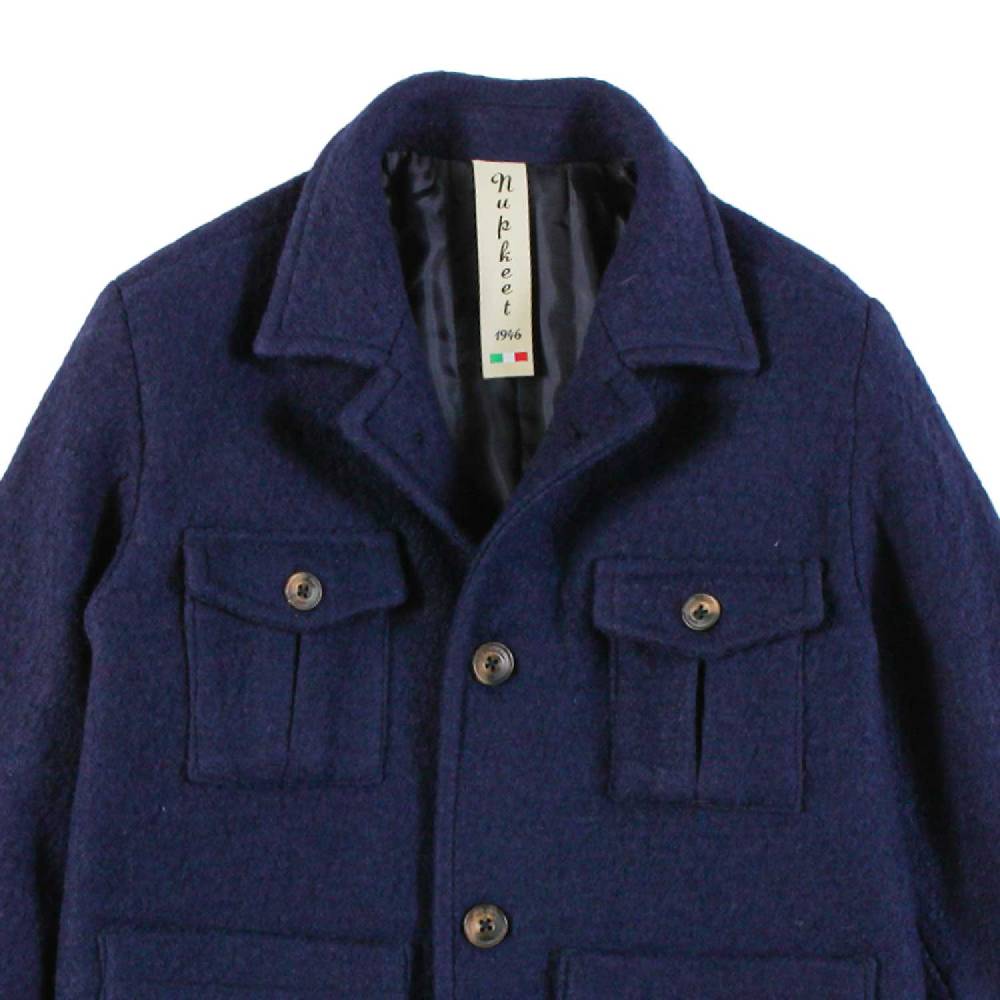 Nupkeet Giaccone In Lana Cotta – Iseo