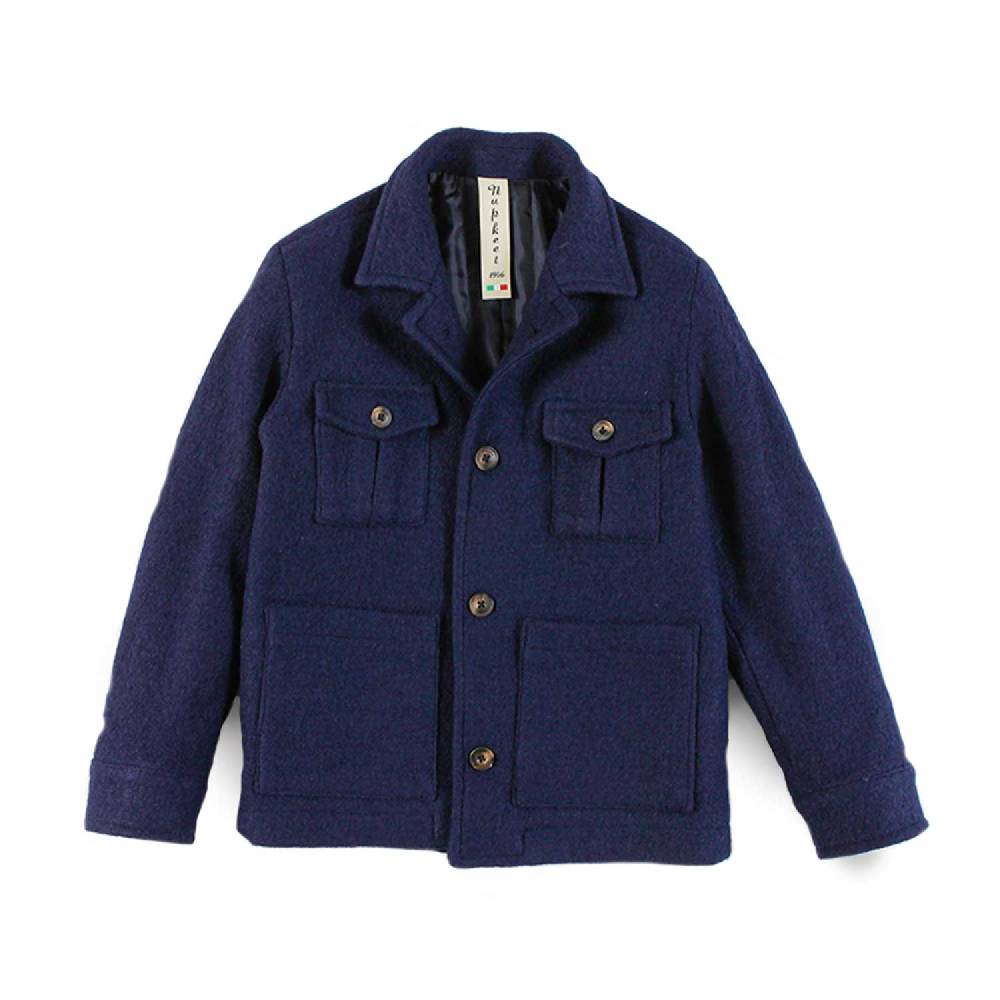 Nupkeet Giaccone in Lana Cotta – Iseo