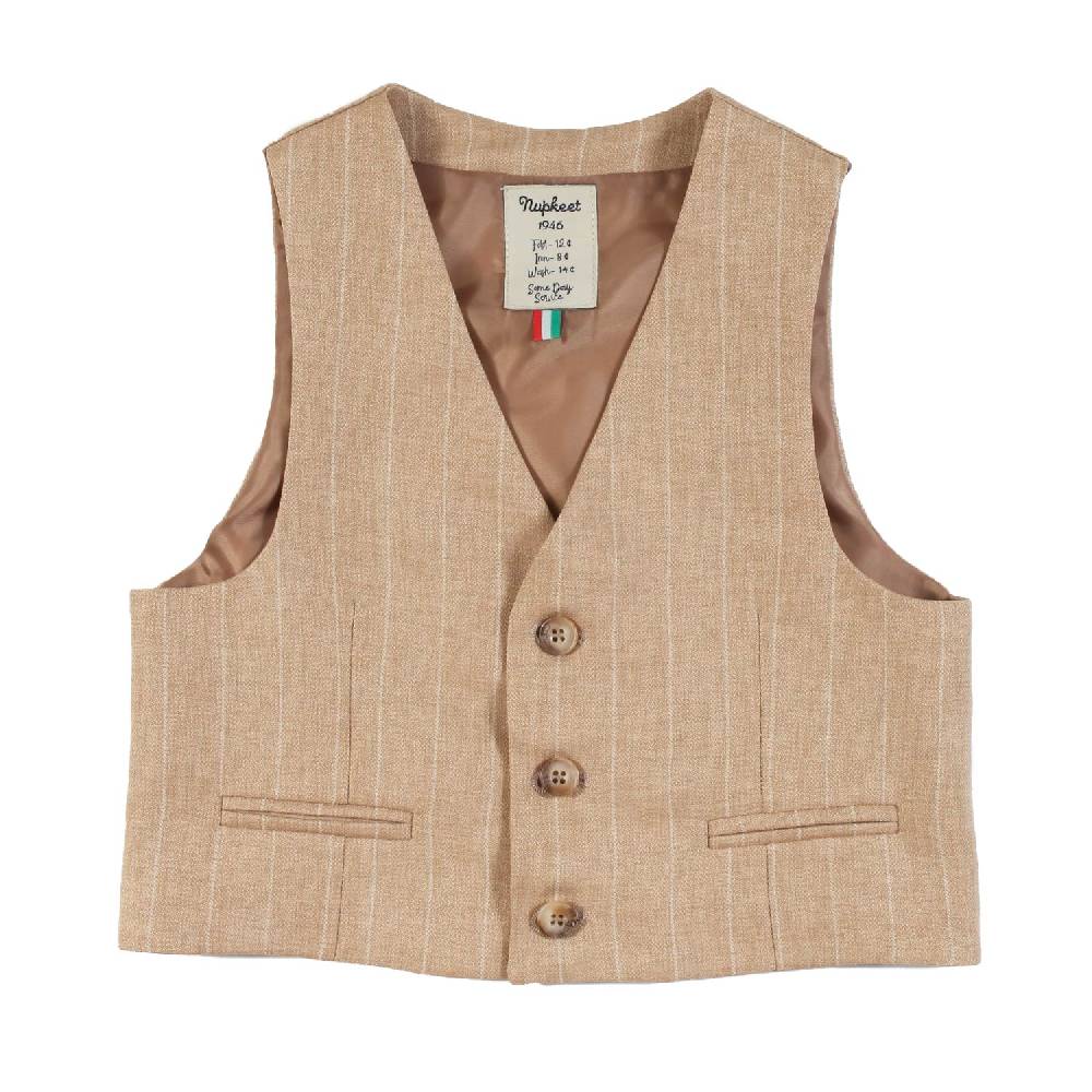 Nupkeet Gilet Beige – Lampuga