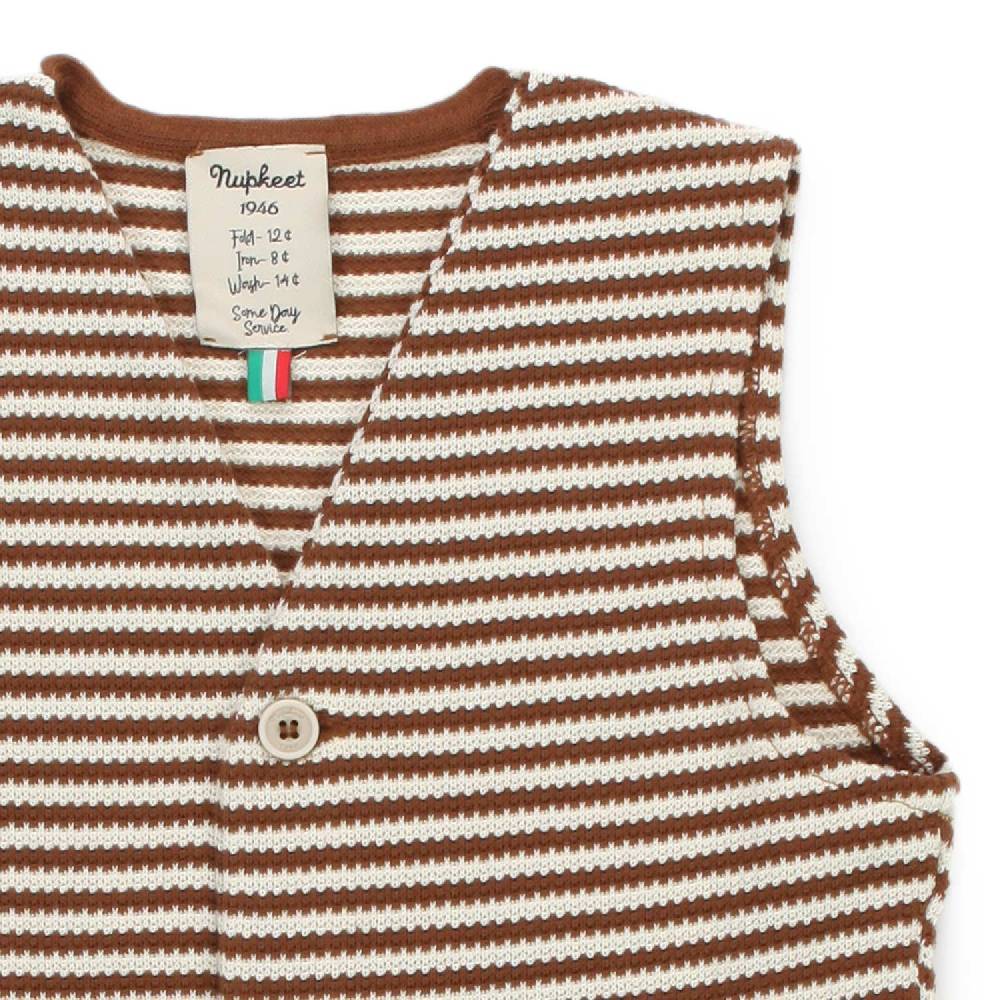 Nupkeet Gilet Gomera A Righe