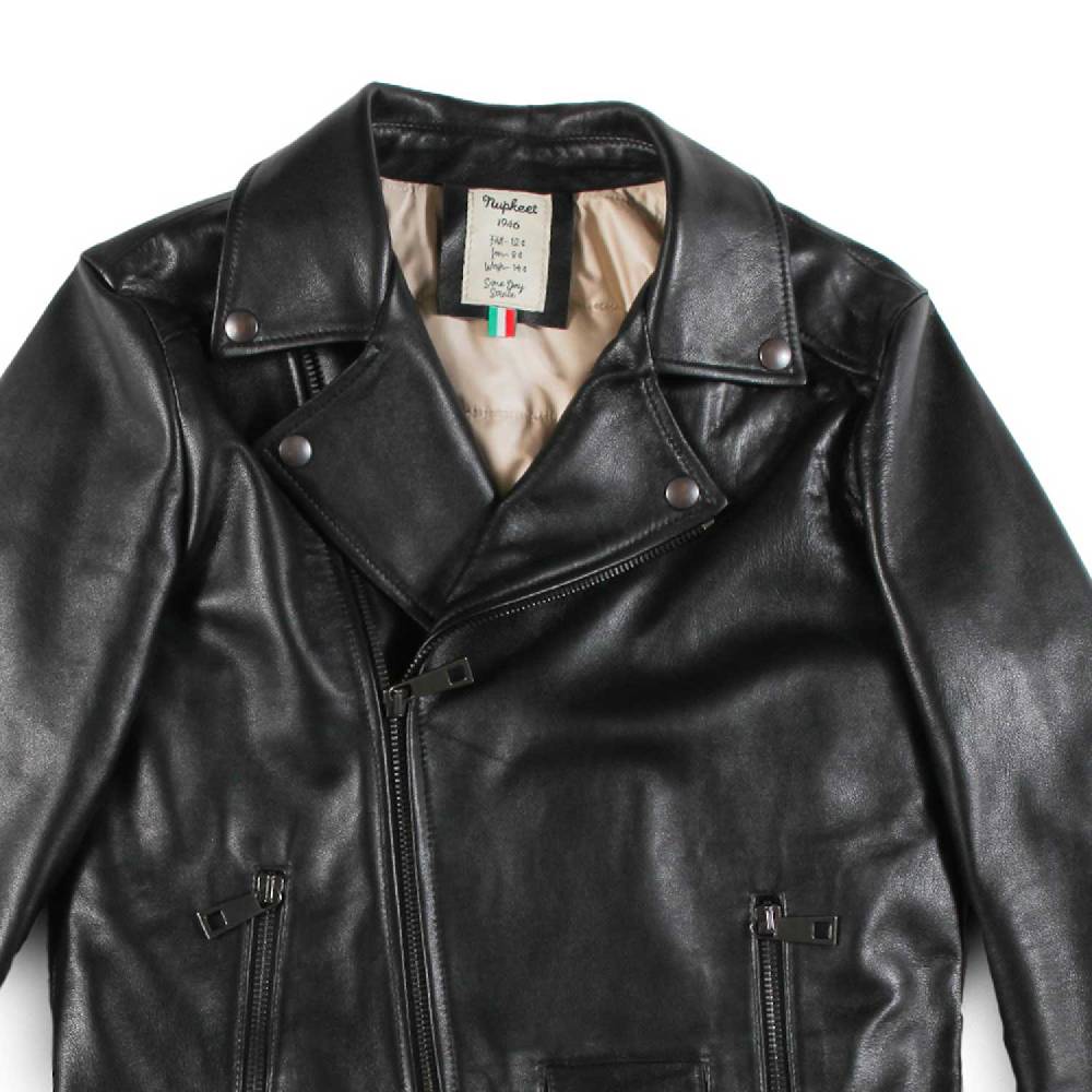 Nupkeet Giubotto Chiodo In Nappa – Fusine