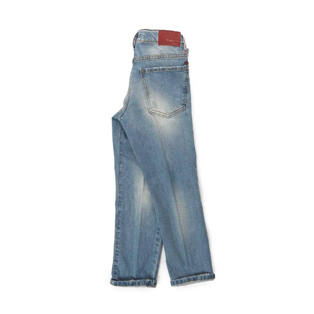Nupkeet Jeans Augusto Blu Chiaro Sporcato