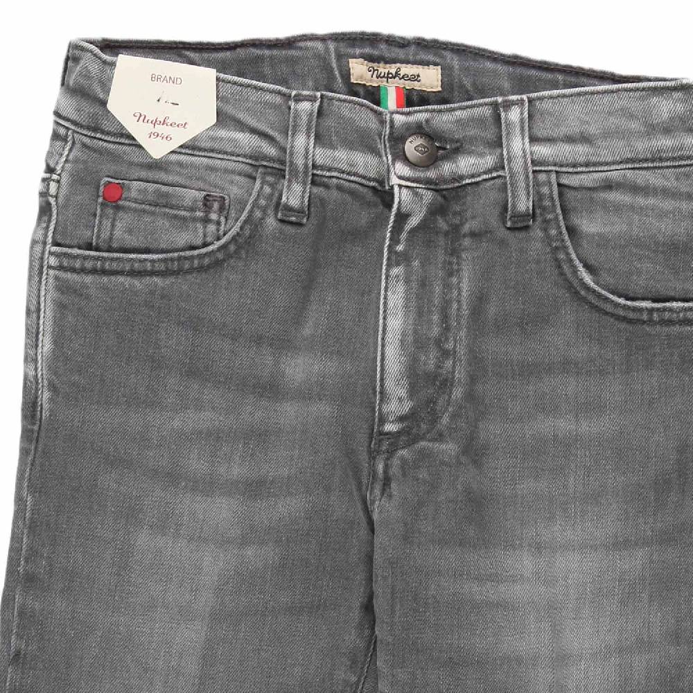 Nupkeet Jeans Traiano Grigio Chiaro