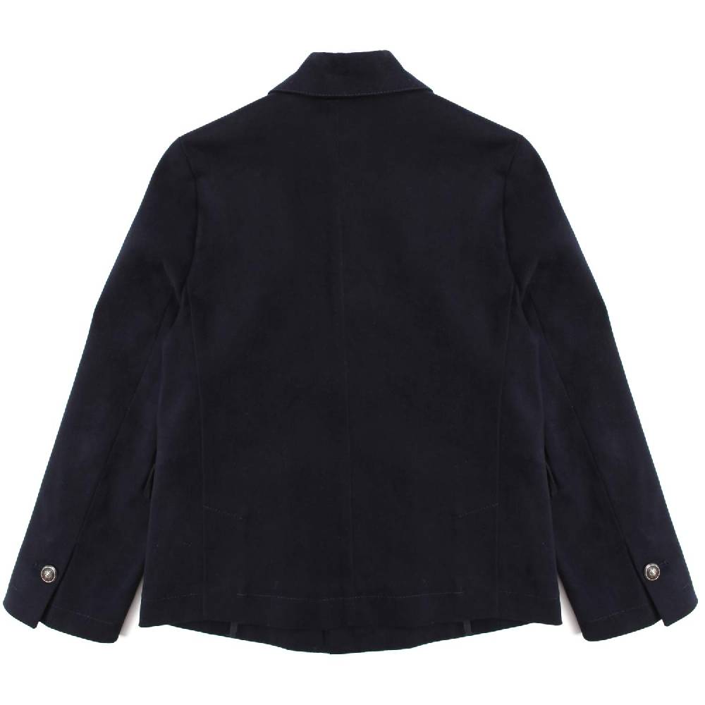 Nupkeet Lupo Blu – Giacca Doppiopetto In Cotone