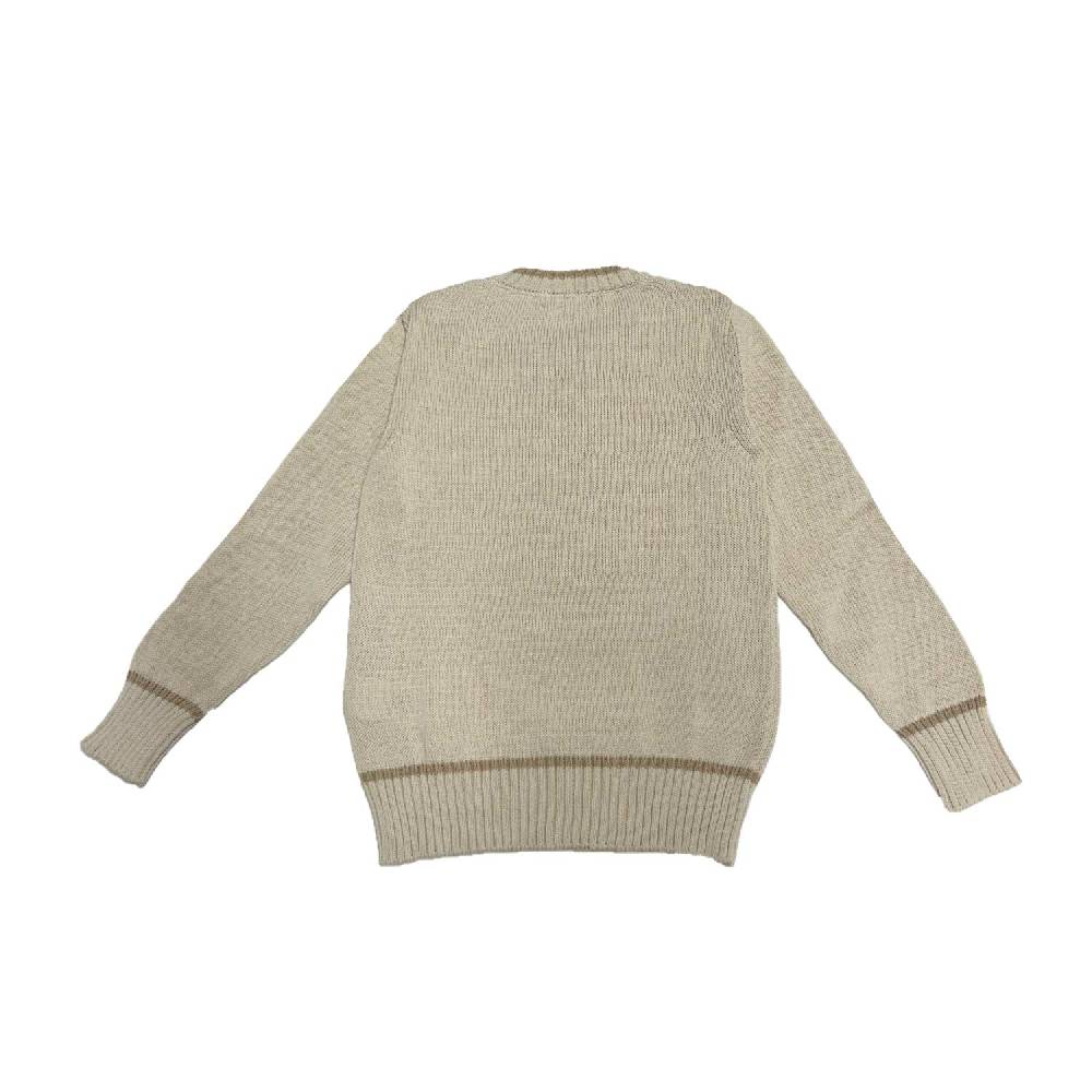Nupkeet Maglia Girocollo Beige – Cepola