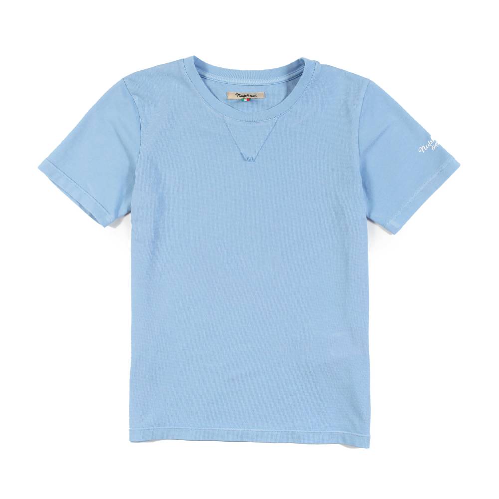 Nupkeet Maglia girocollo celeste – Carango