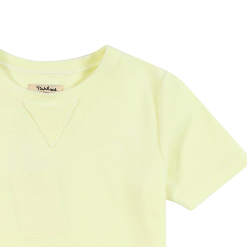 Nupkeet Maglia Manica Corta Gialla – Volpe