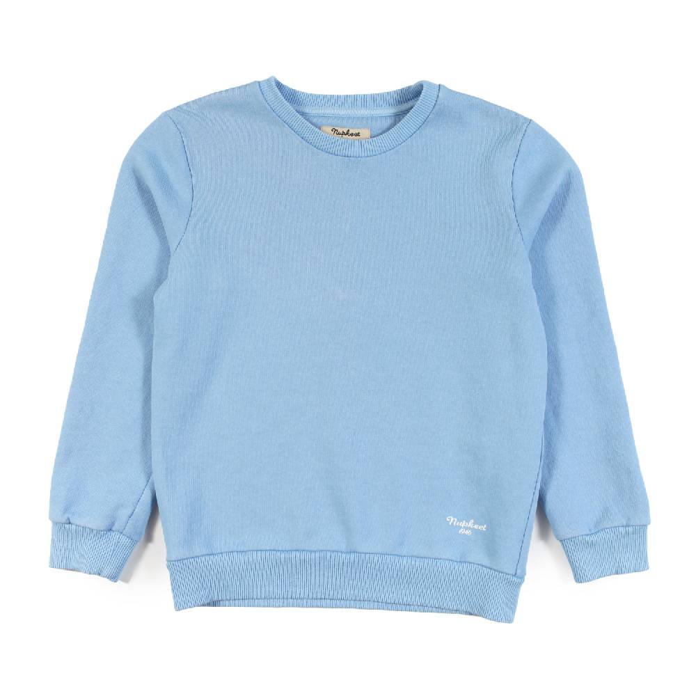 Nupkeet Maglia manica lunga celeste- Boga