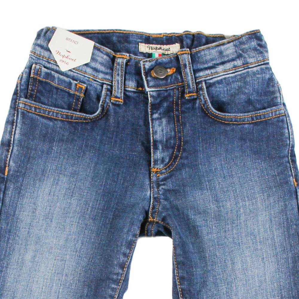 Nupkeet Pantalone 5 Tasche In Denim Blu – Grupio