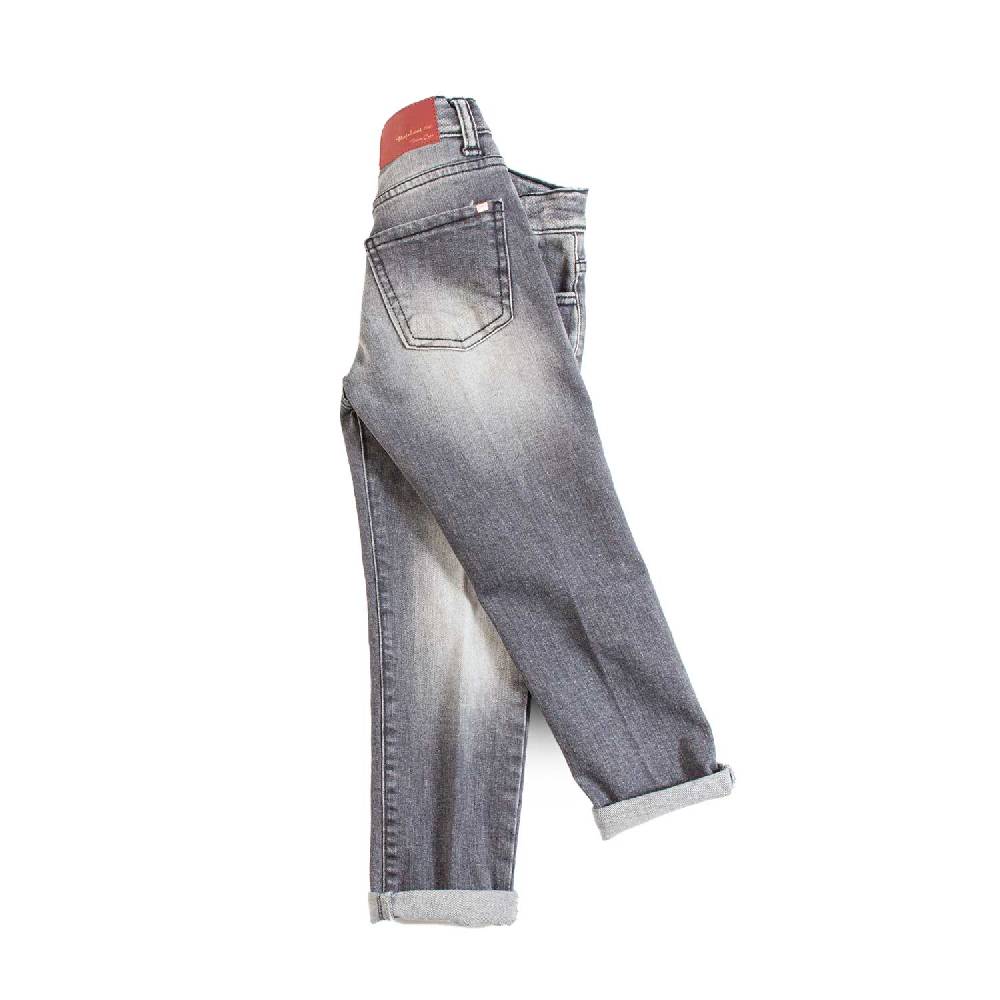 Nupkeet Pantalone 5 Tasche In Denim Nero – Olginate